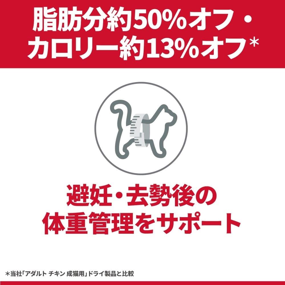 日本ヒルズ・コルゲート　サイエンスダイエット　避妊去勢チキン猫１．２５ｋｇ 避妊去勢チキン猫１．２５ｋｇ