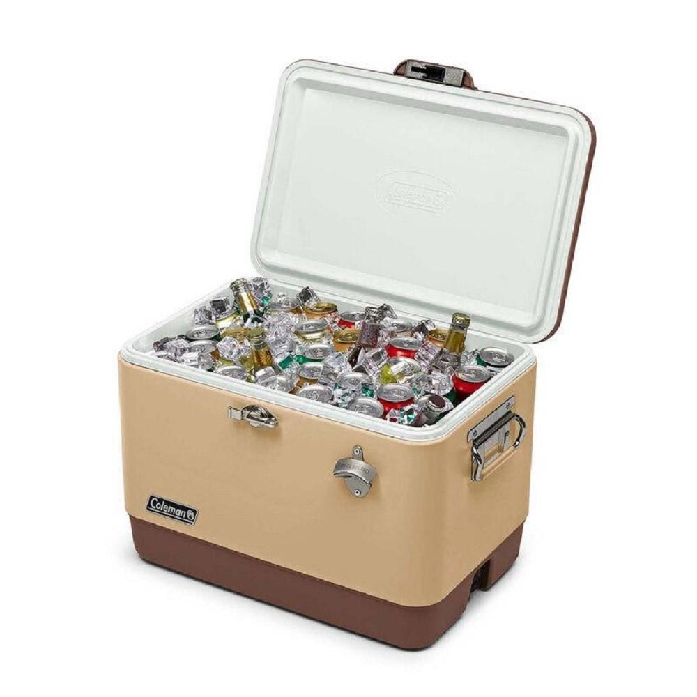 スチールベルトクーラー　バターナッツ　５４ＱＴ バターナッツ