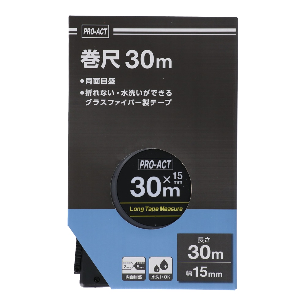 PROACT 巻尺３０ｍ　長さ３０ｍ×幅１５ｍｍ ３０ｍ