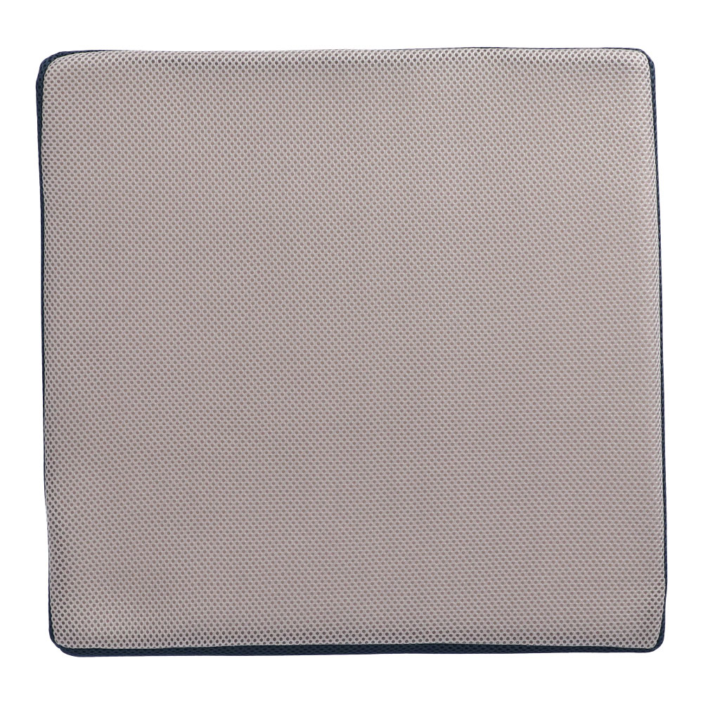 【アウトレット】シートクッション　メッシュ　グレー　約４０×４０cm グレー