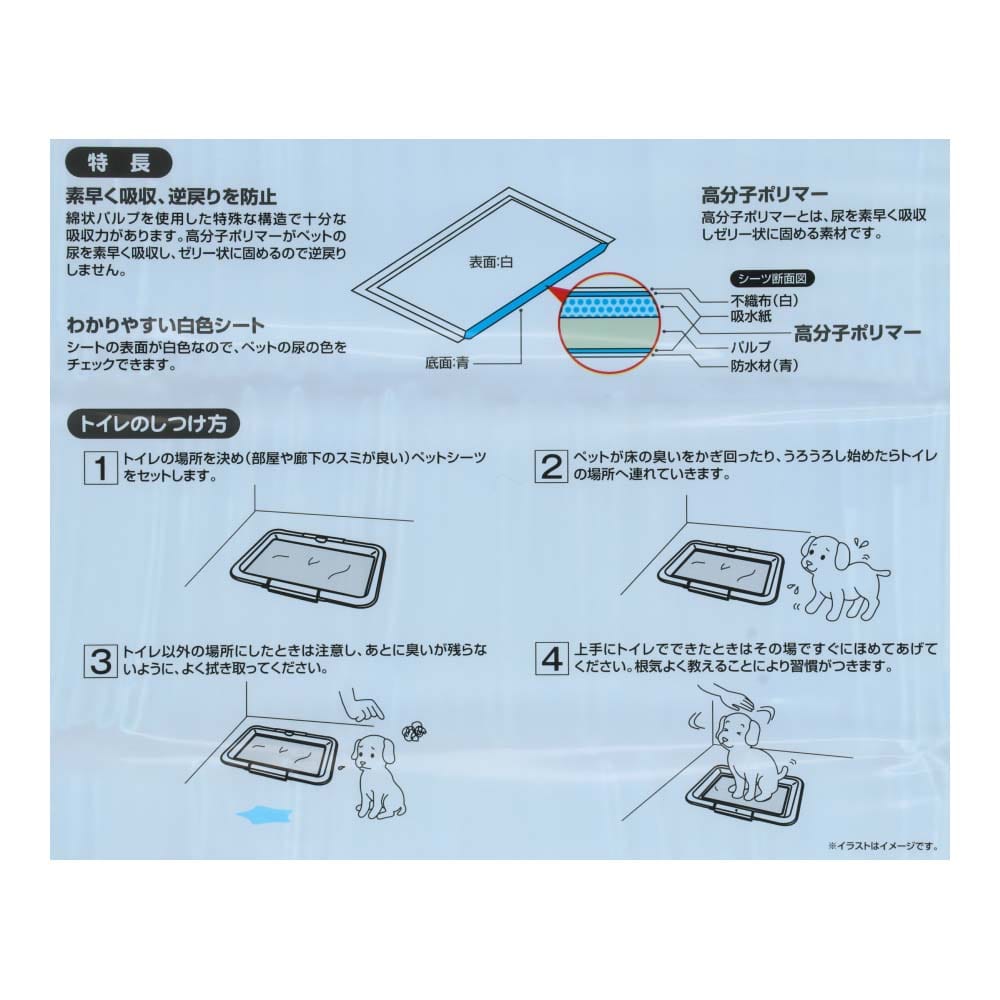 LIFELEX　ペットシーツ　レギュラー　２００枚　[吸収の目安：おしっこ 2～3回] レギュラー　２００枚