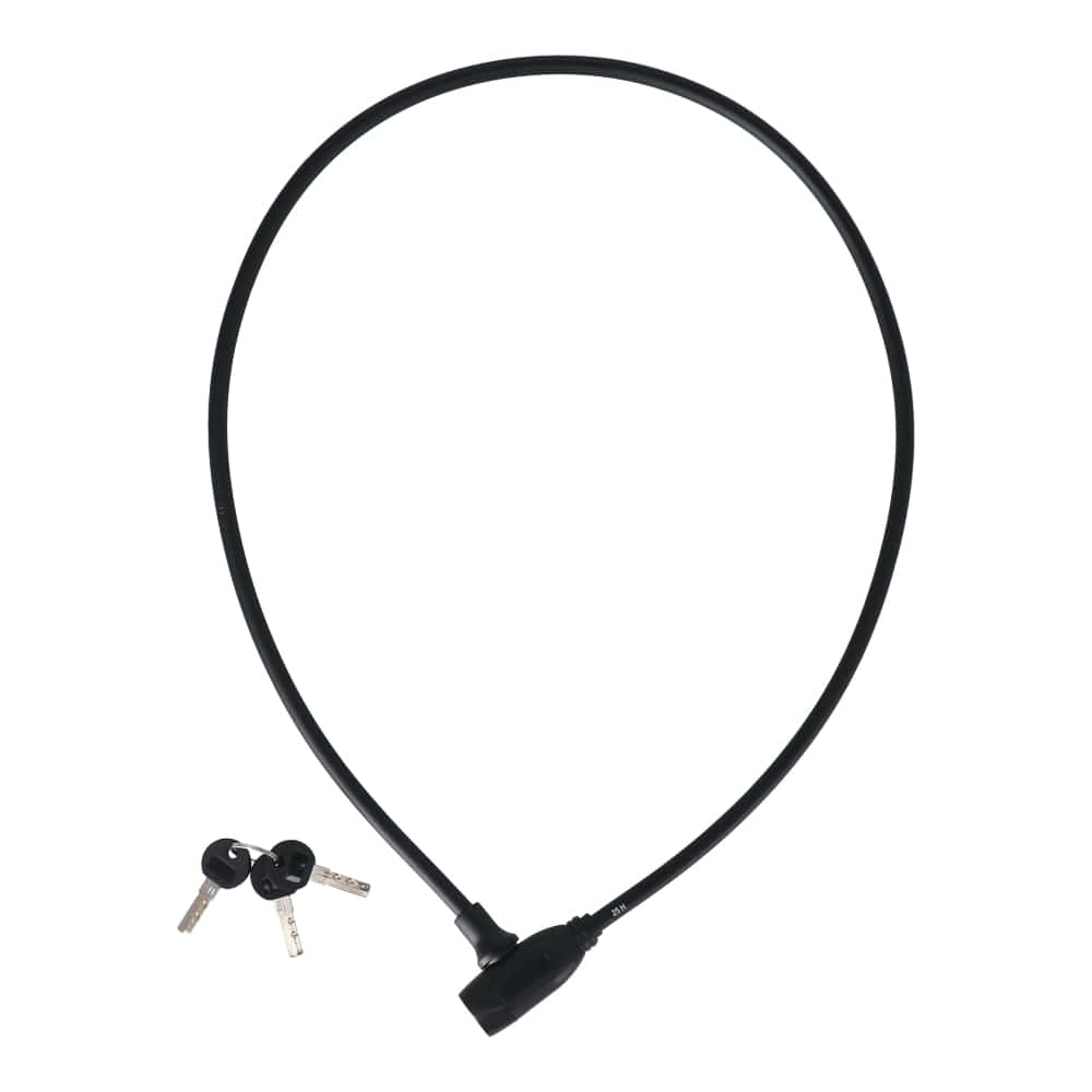 SOUTHERNPORT　ワイヤーロックディンプルキー１０ｍｍ×１２０ｃｍブラック　ＳＰ２３－５９９５ １０ｍｍ×１２０ｃｍ