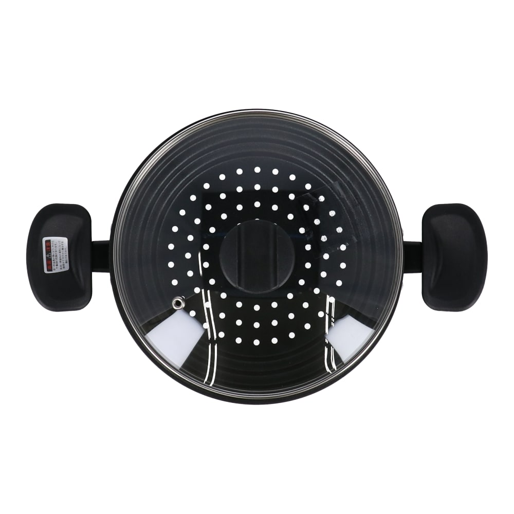 LIFELEX 兼用蒸し器１６－２０  ＫＨＫ０５－６７３２ ブラック