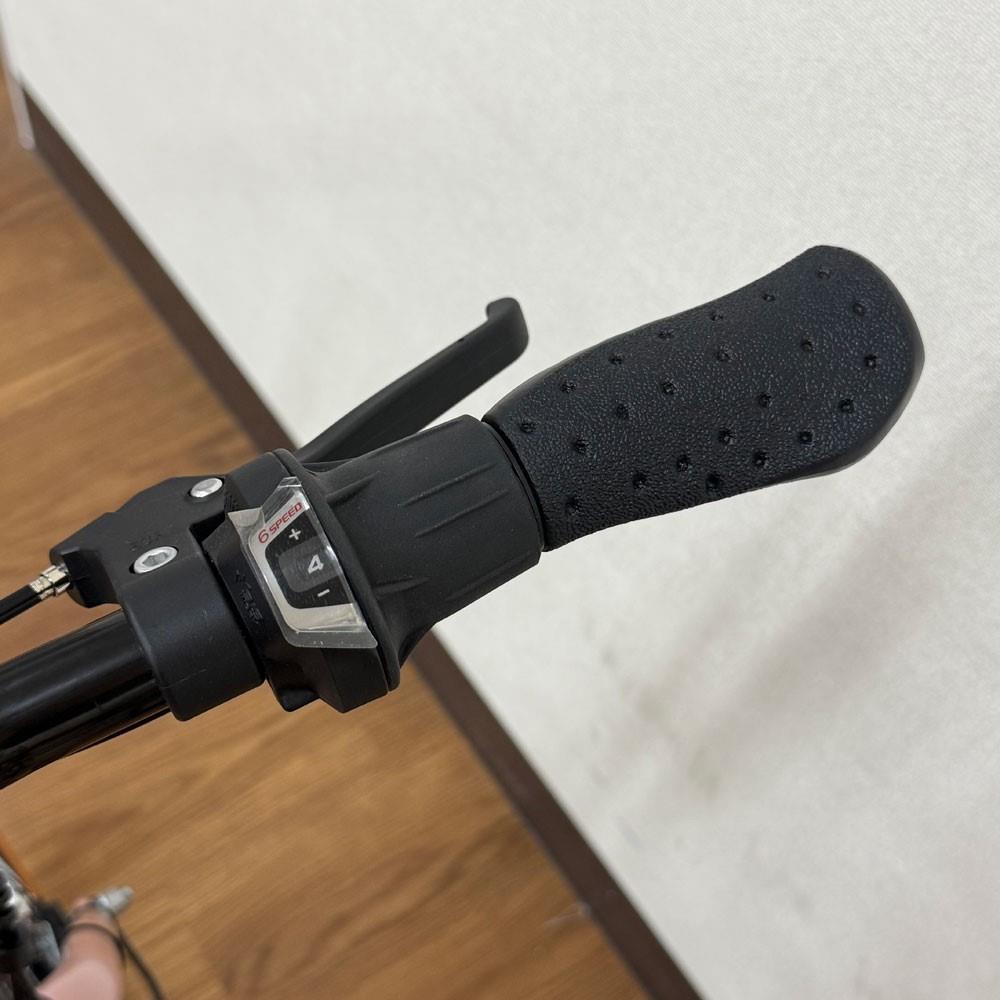 SOUTHERNPORT　【ネット注文限定品】２７型クロスバイク　外装６段　オートライト　ピンクベージュ