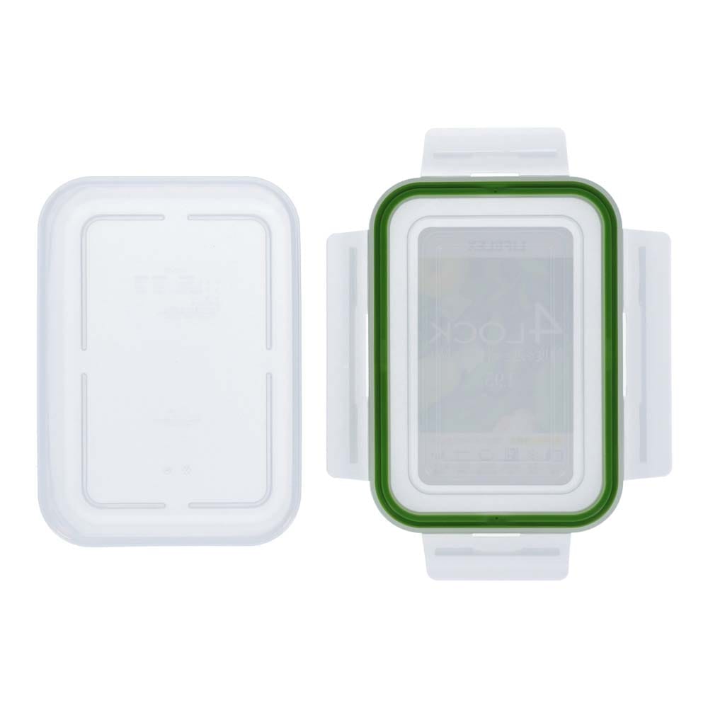 LIFELEX ４点ロック保存容器 パッキン一体型　１９５０ｍｌ　製造元：アスベル(ＡＳＶＥＬ)株式会社 １９５０ｍｌ