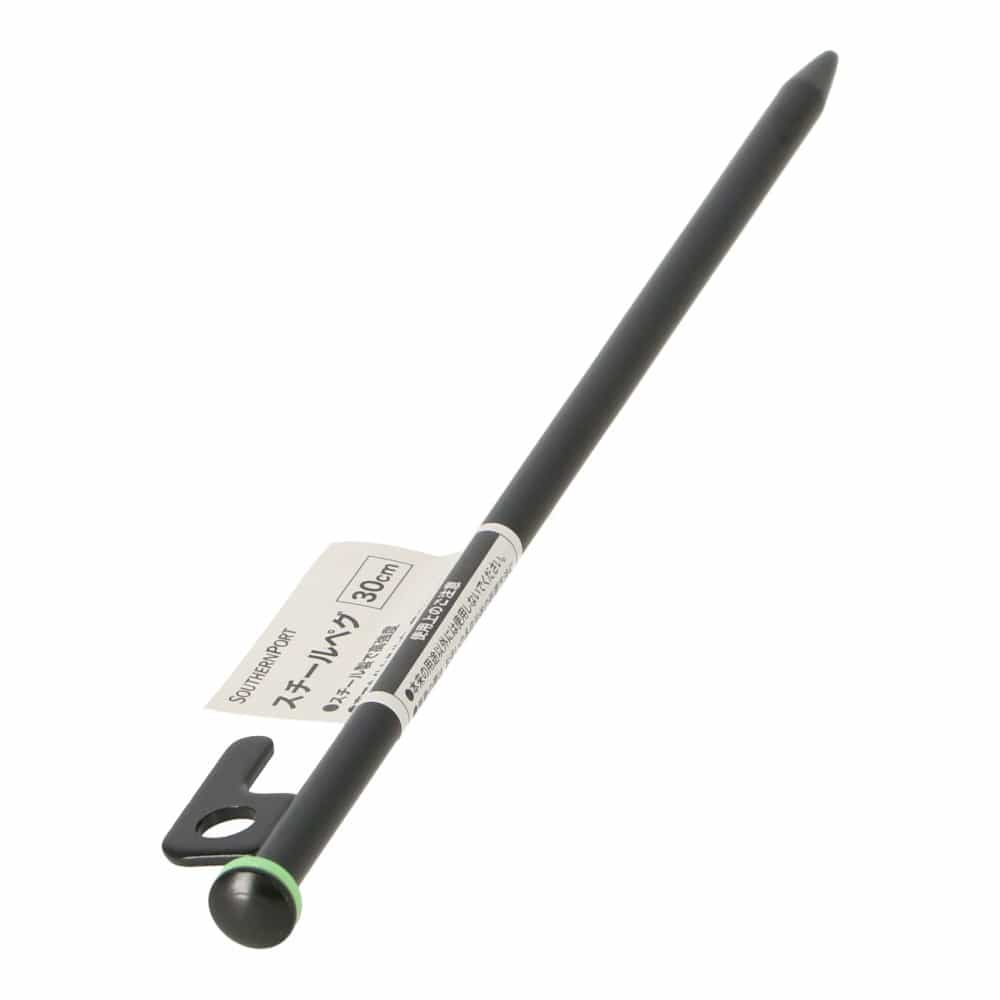 SOUTHERNPORT　スチールペグ３０ｃｍ　ＳＰ２３－５３６３　ブラック 1本
