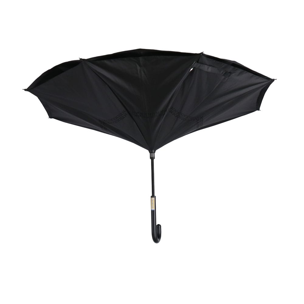 逆さに開く傘 ６０ｃｍ　ＢＫ