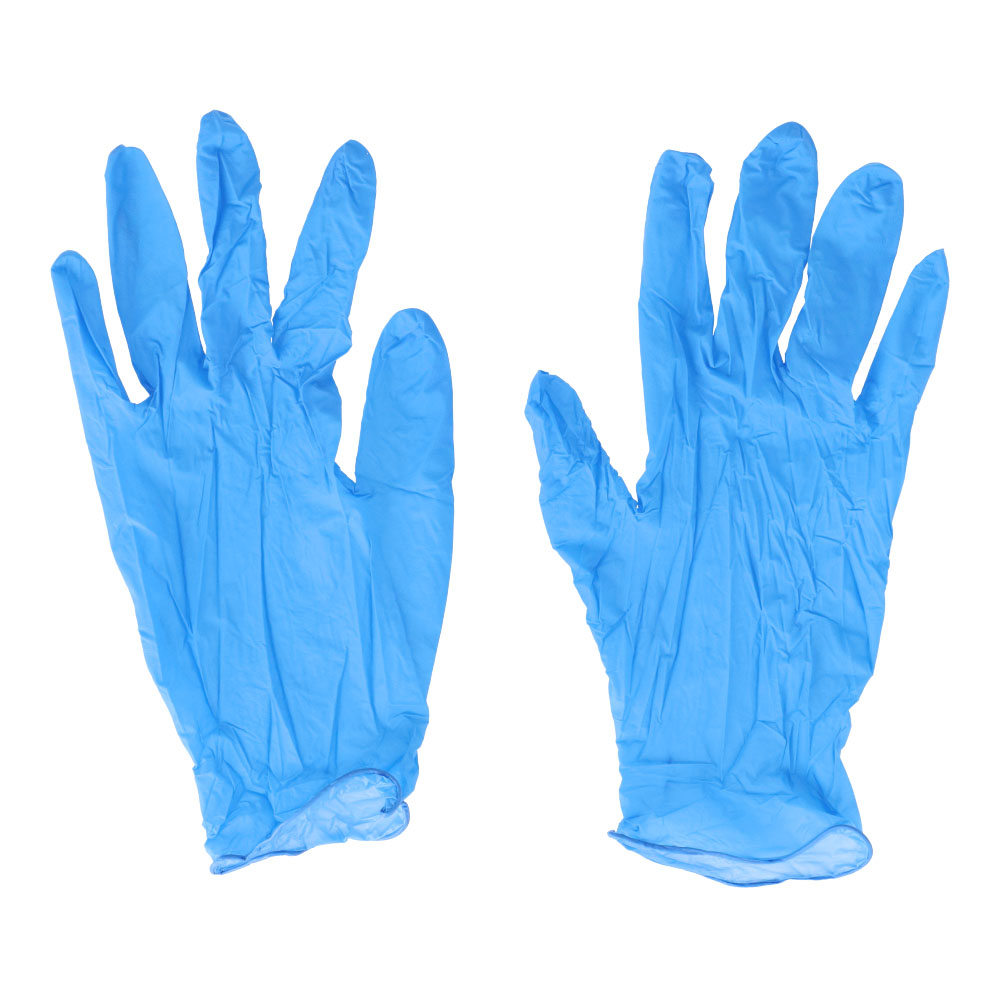 LIFELEX ニトリル手袋　Ｍ　１００Ｐ　ＫＨＫ０５－９６２６ Ｍサイズ