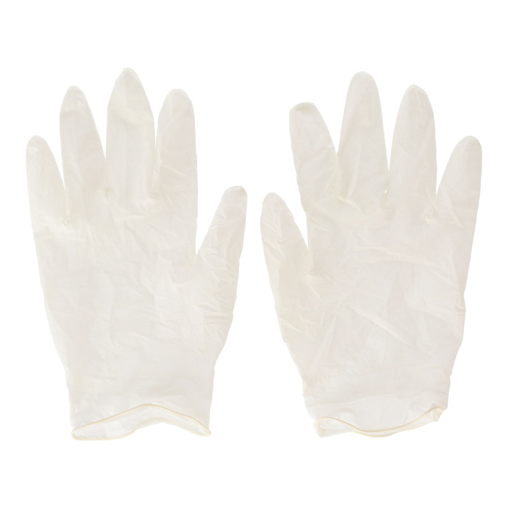 LIFELEX 天然ゴム手袋　Ｌ　１００Ｐ　ＫＨＫ０５－４９４１ Ｌサイズ