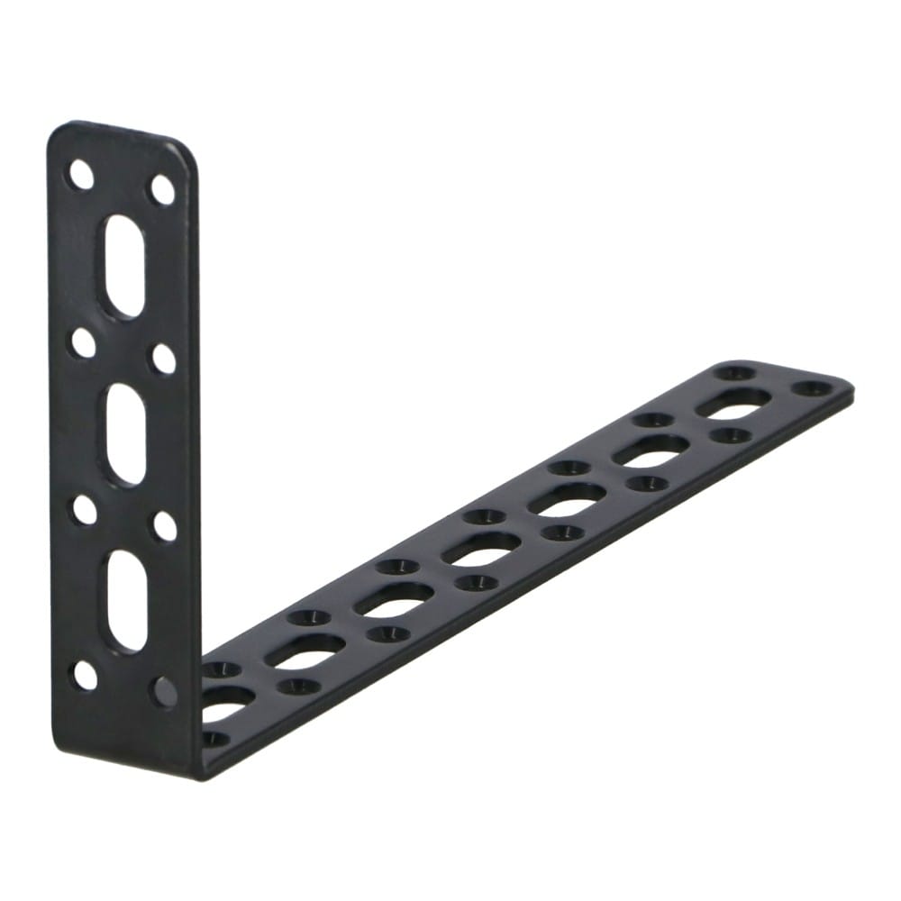 LIFELEX 接合金物L ブラック 3×7長穴 KR03-1173