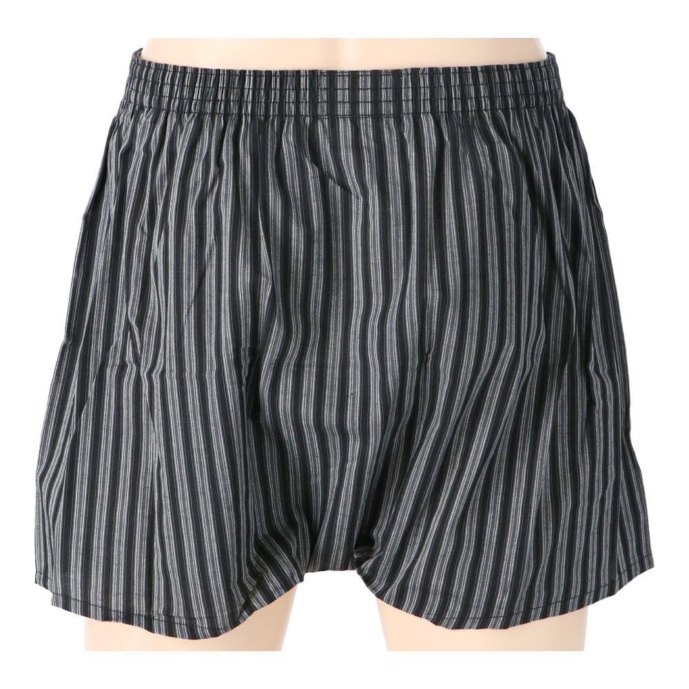 LIFELEX　トランクス　４Ｐ　チェック・ストライプアソート　３Ｌ チェック・ストライプアソート　３Ｌ