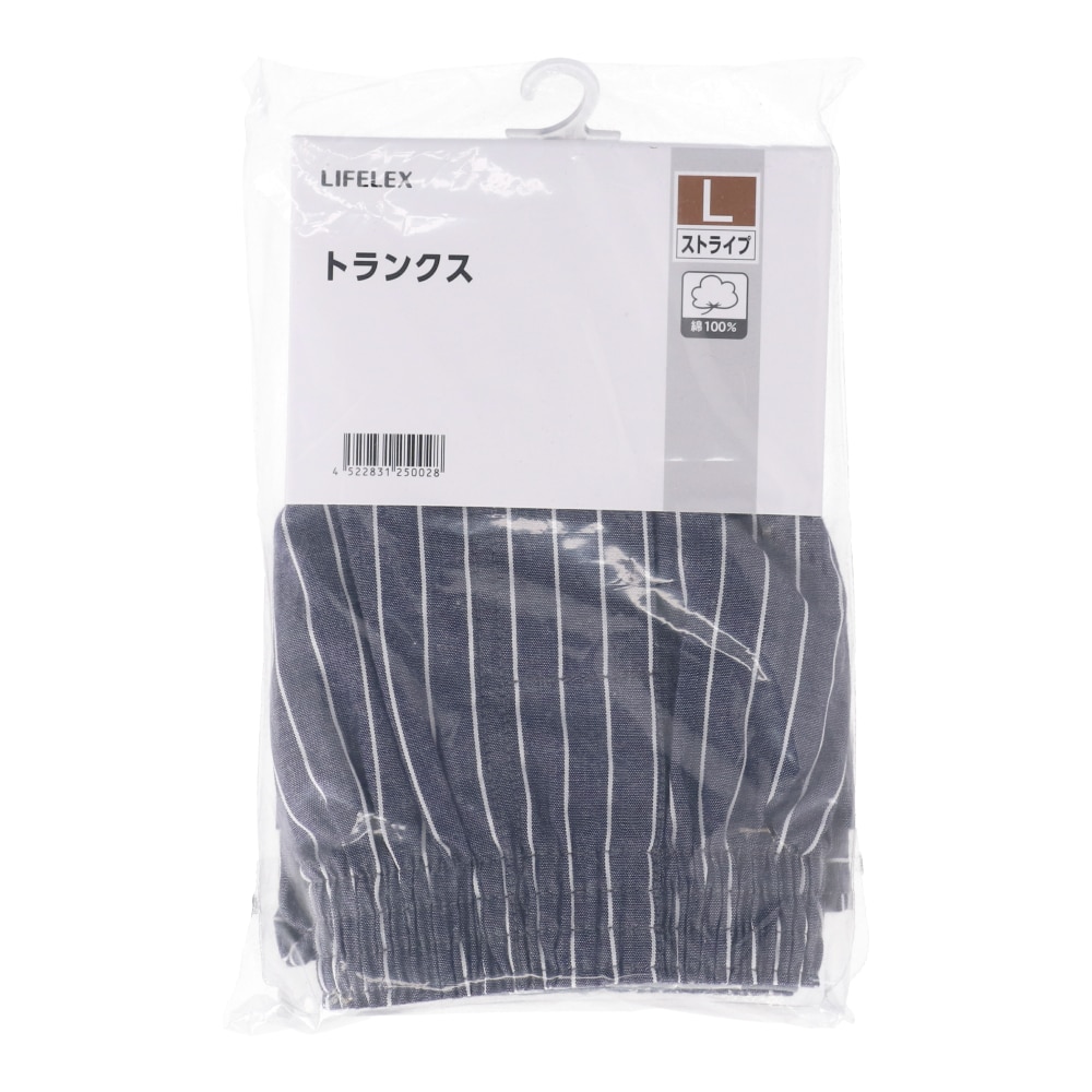 LIFELEX　トランクス　１Ｐ　ストライプ　Ｌ ストライプ　Ｌ