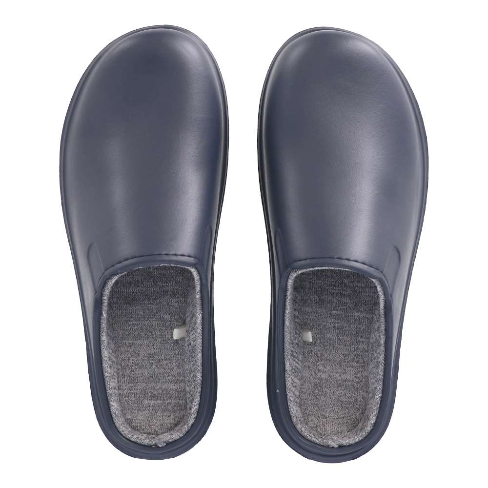 LIFELEX　裏地付きスリッポンサンダル　ネイビー　Ｍ（２５．０－２５．５ｃｍ） ネイビー M