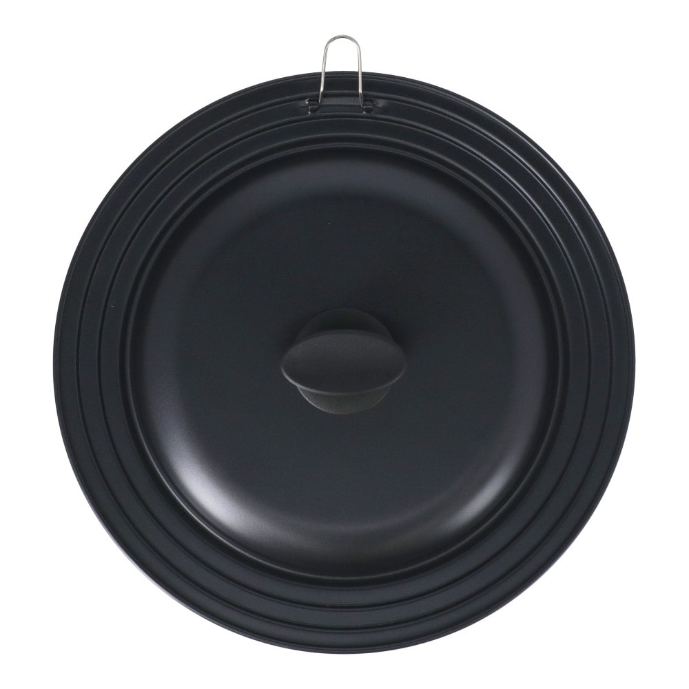 LIFELEX　アルミフライパンカバー　ブラック　ＢＫ２８２８－５　２２～２６ｃｍ兼用 22-26cm