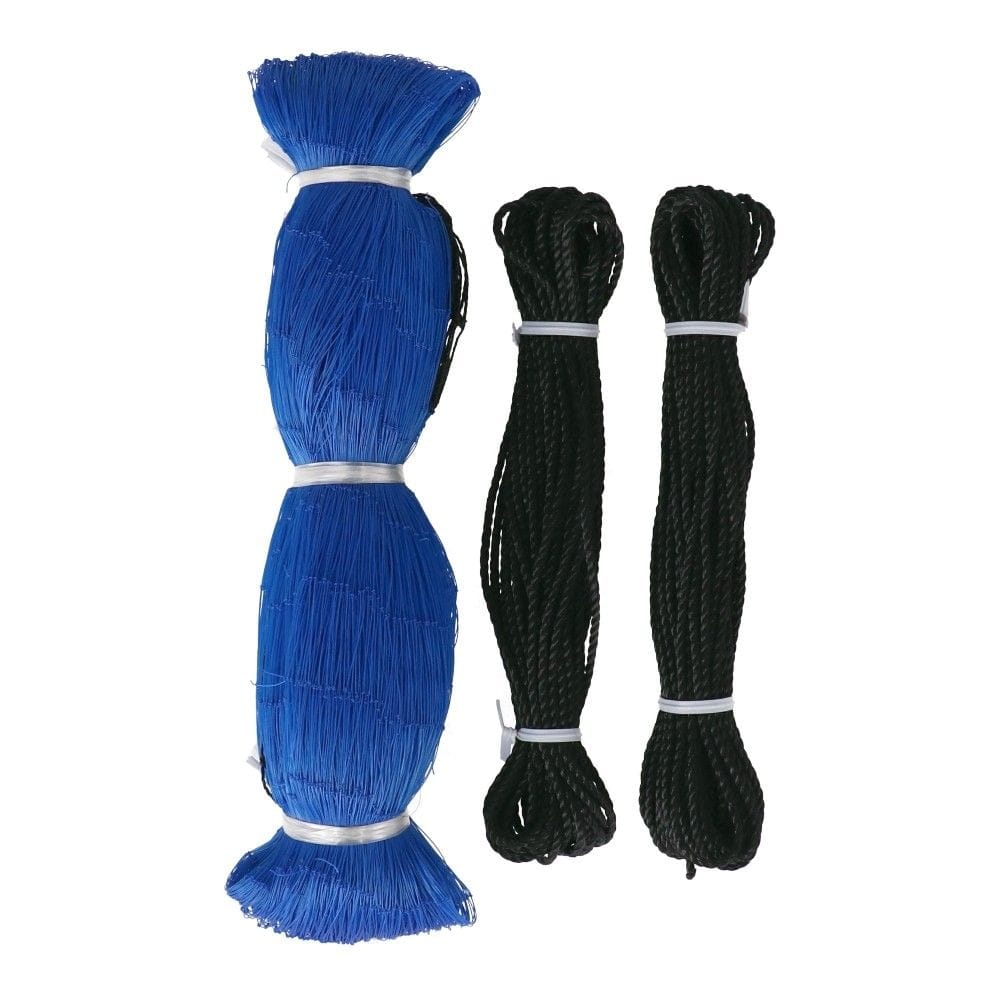 LIFELEX　菜園防鳥ネット　青　３０ｍｍ目　約３．６×９ｍ 3.6×9