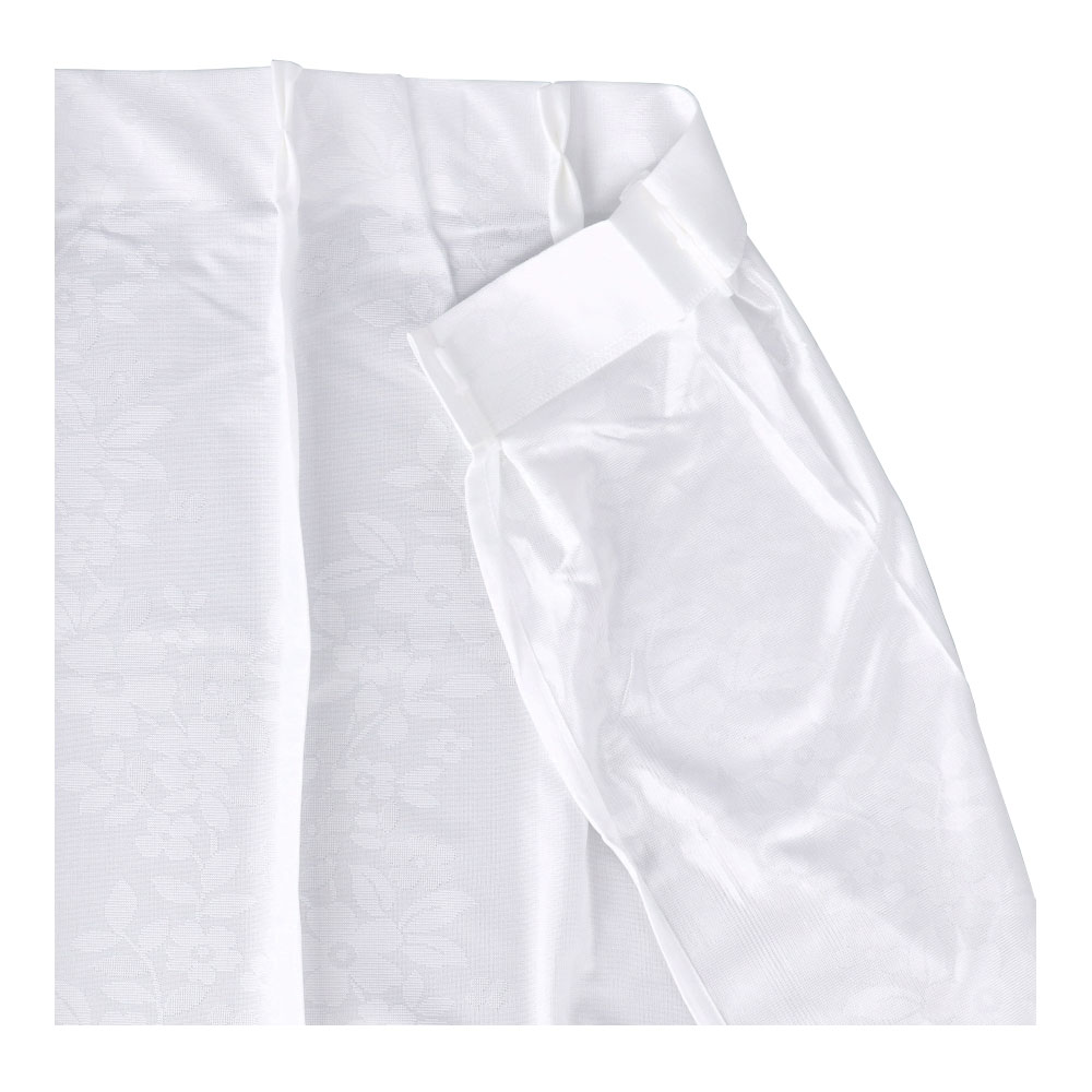 LIFELEX　遮熱・保温レースカーテン　フィオル　２枚組　１００×１０８　アイボリー 幅100×丈108ｃｍ