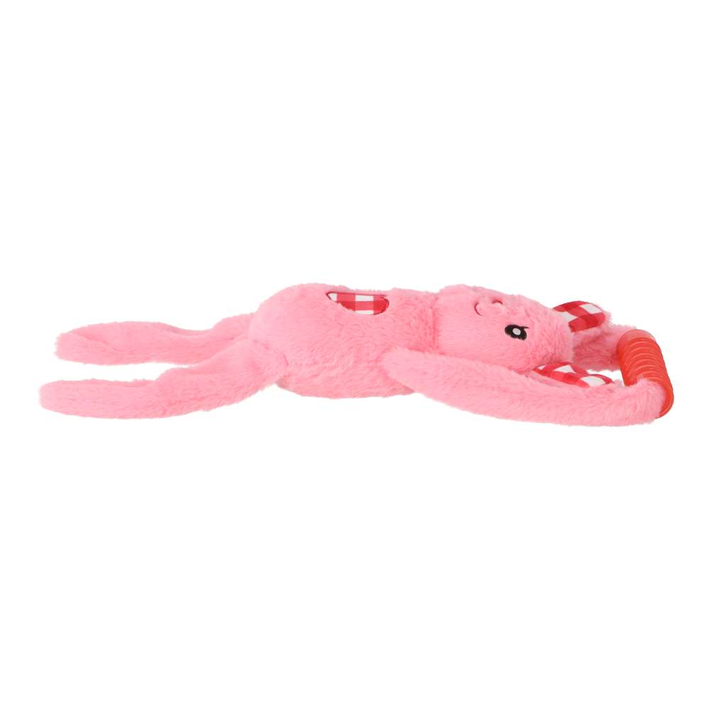 LIFELEX ロングアニマルラビット チェックピンク SS12-1199 ラビット