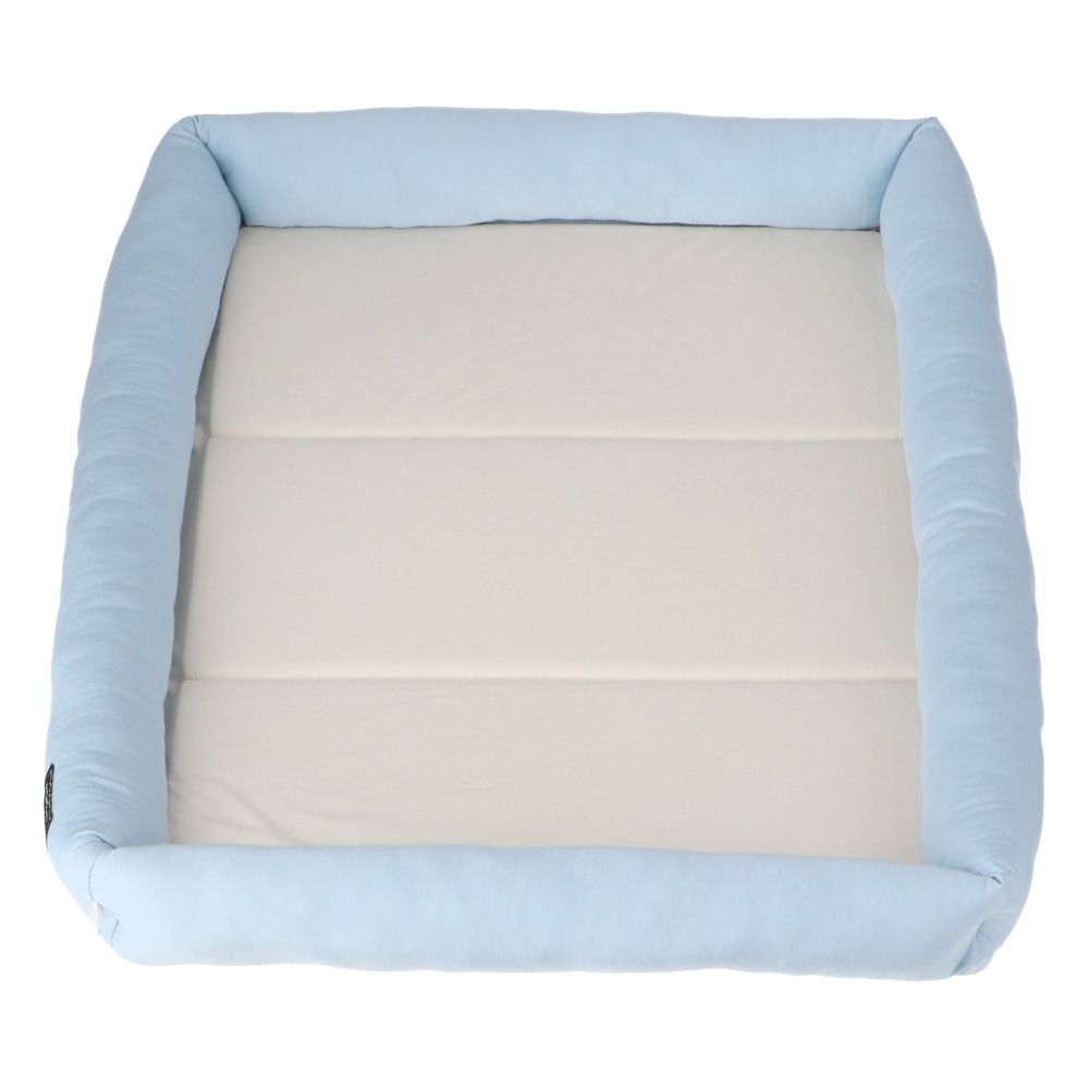 LIFELEX 涼感もちもちスクエアベッド M ブルー QC12-7566 ブルー26SS