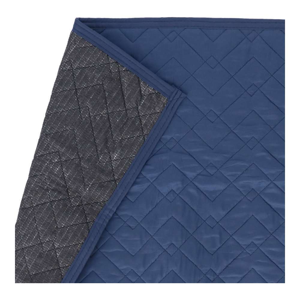 PROACT　養生用中綿マット滑止付　約９０×９０ｃｍ【Ｈ】　ネイビー 90×90cm【H】
