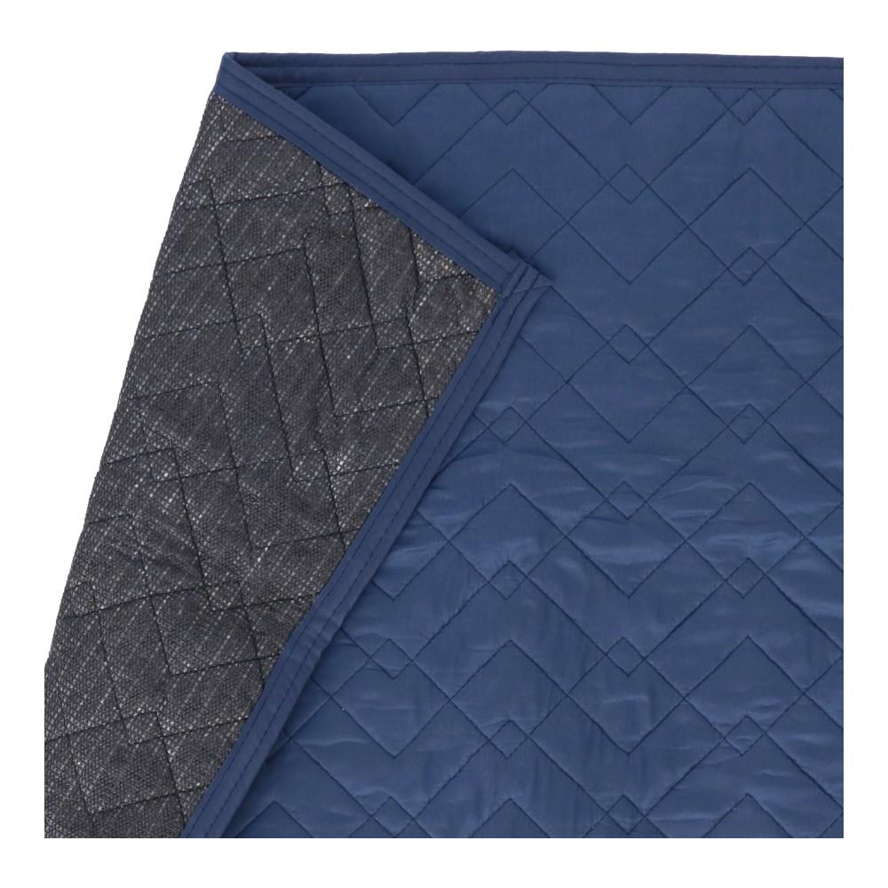PROACT　養生用中綿マット滑止付　約９０×９０ｃｍ【Ｐ】　ネイビー 90×90cm【P】