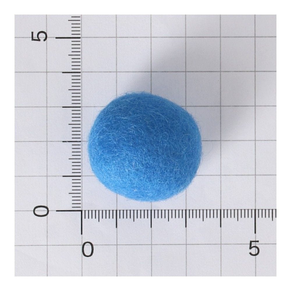 LIFELEX　羊毛フェルトボール　カラーミックス　小６個入　ＳＳ１２－３５９５