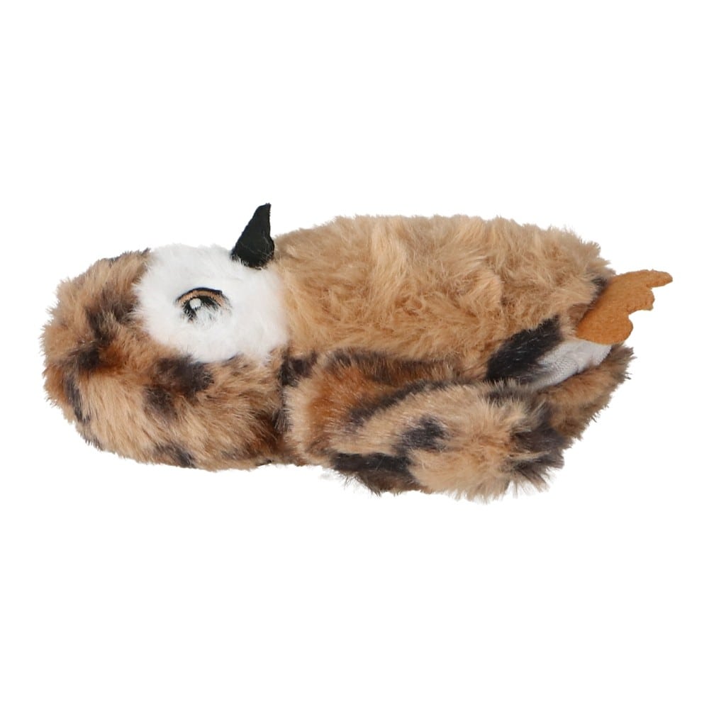 LIFELEX　鳴き声も楽しめる電動パタパタおもちゃ　フクロウ　ＳＳ１２－３６３２　ブラウン フクロウ