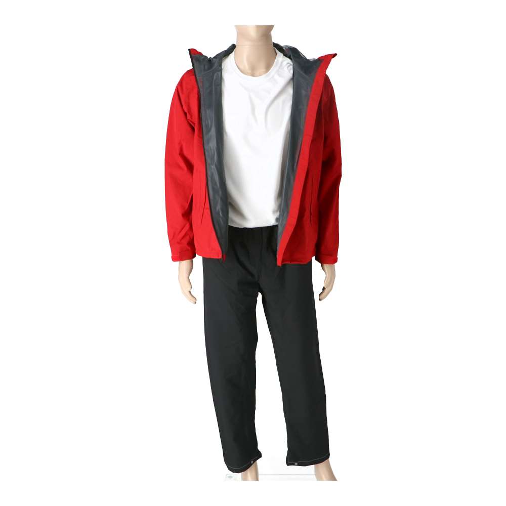 PROACT　４ＷＡＹストレッチレインウェア　レッド　Ｌ レッド Ｌ