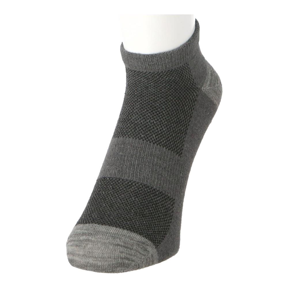 PROACT　吸水速乾ソックス　丸先　スニーカー丈　３Ｐ　カラーアソート