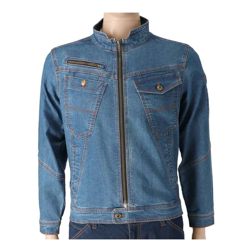 PROACT　ストレッチデニムワークジャケット　ＫＣ－９１５２　ブルー　Ｍ M