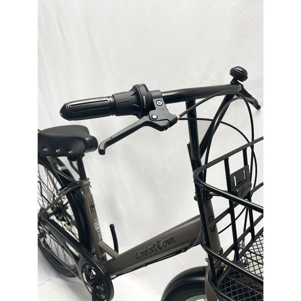 D327 ☆限定特価☆ 中古自転車 【27インチ 軽快車 ブラック 6段 LEDオートライト 】