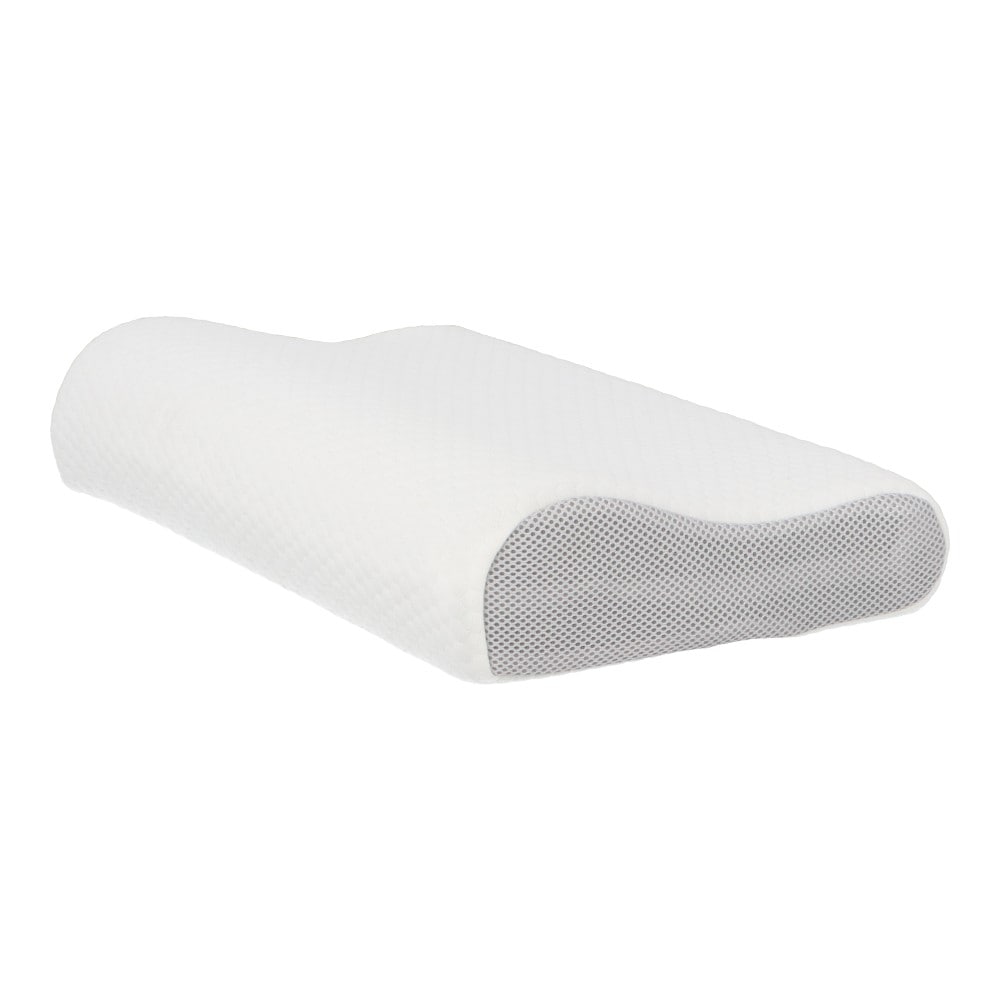 LIFELEX　首元フィット低反発枕　約３０×５０×７～１０ｃｍＷＨ