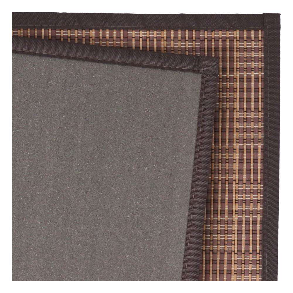 LIFELEX　デザイン竹マット　モザイク2　45×120　ブラウン ブラウン