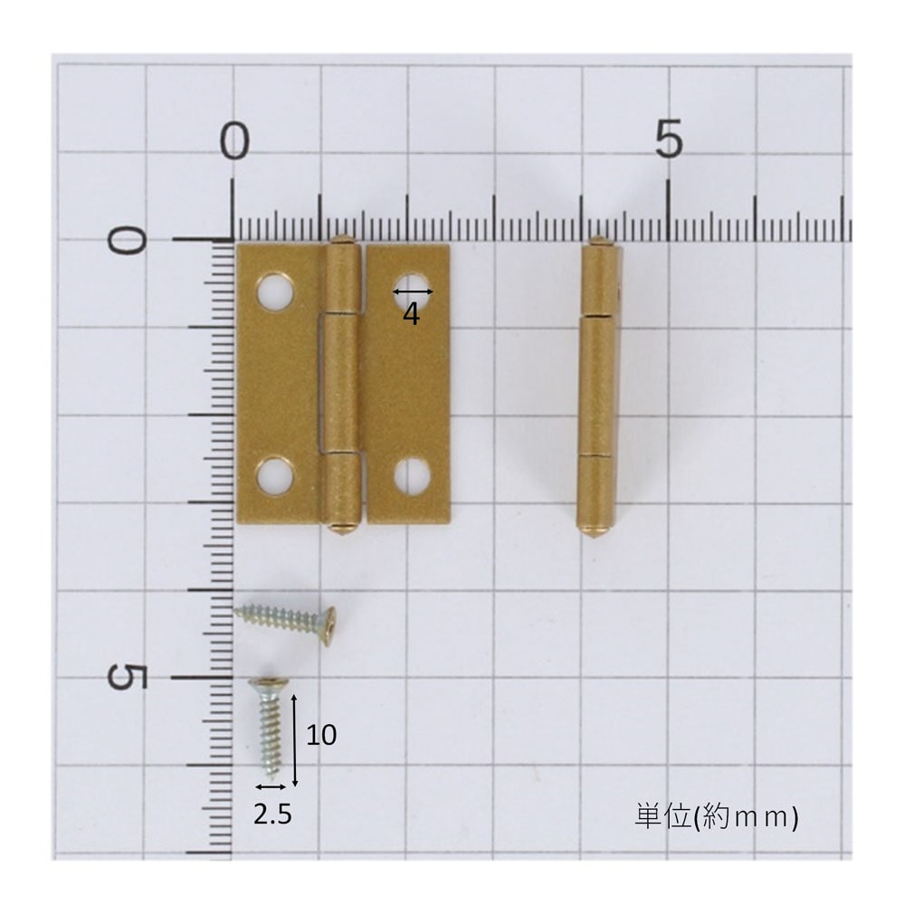 PROACT カラー丁番ゴールド ３２ｍｍ ０３ＣＢ－３２ＧＤ ３２ｍｍ