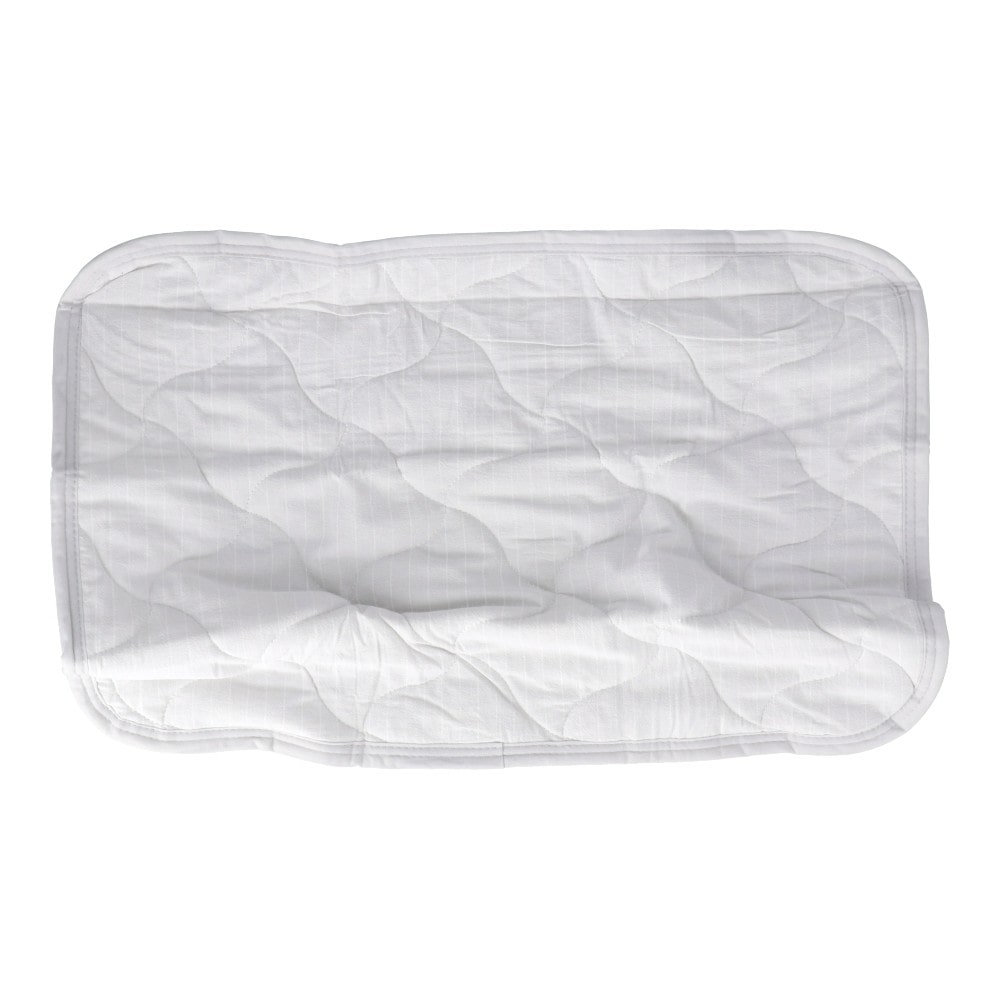 LIFELEX　ウオッシュコットンまくらパッド　グレーストライプ まくらパッド グレーストライプ