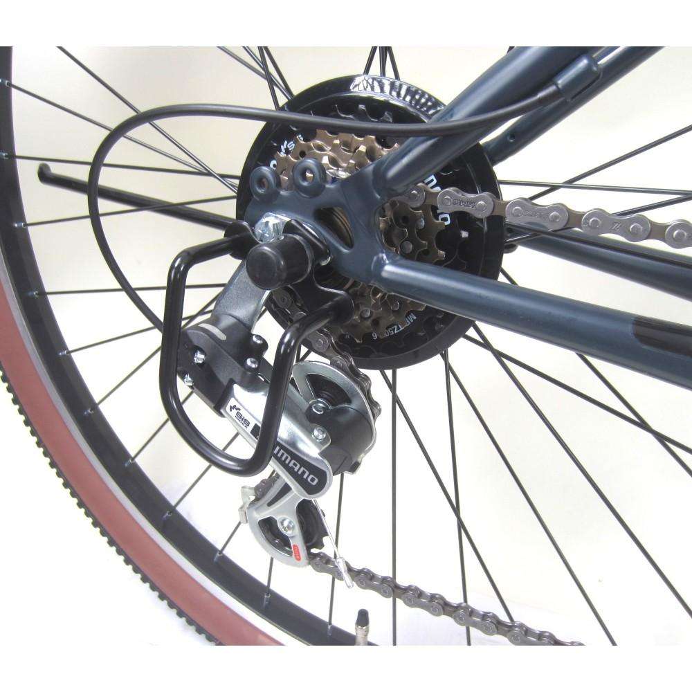 ２７．５インチ　マウンテンバイク　サスペンション付　ダークグレー