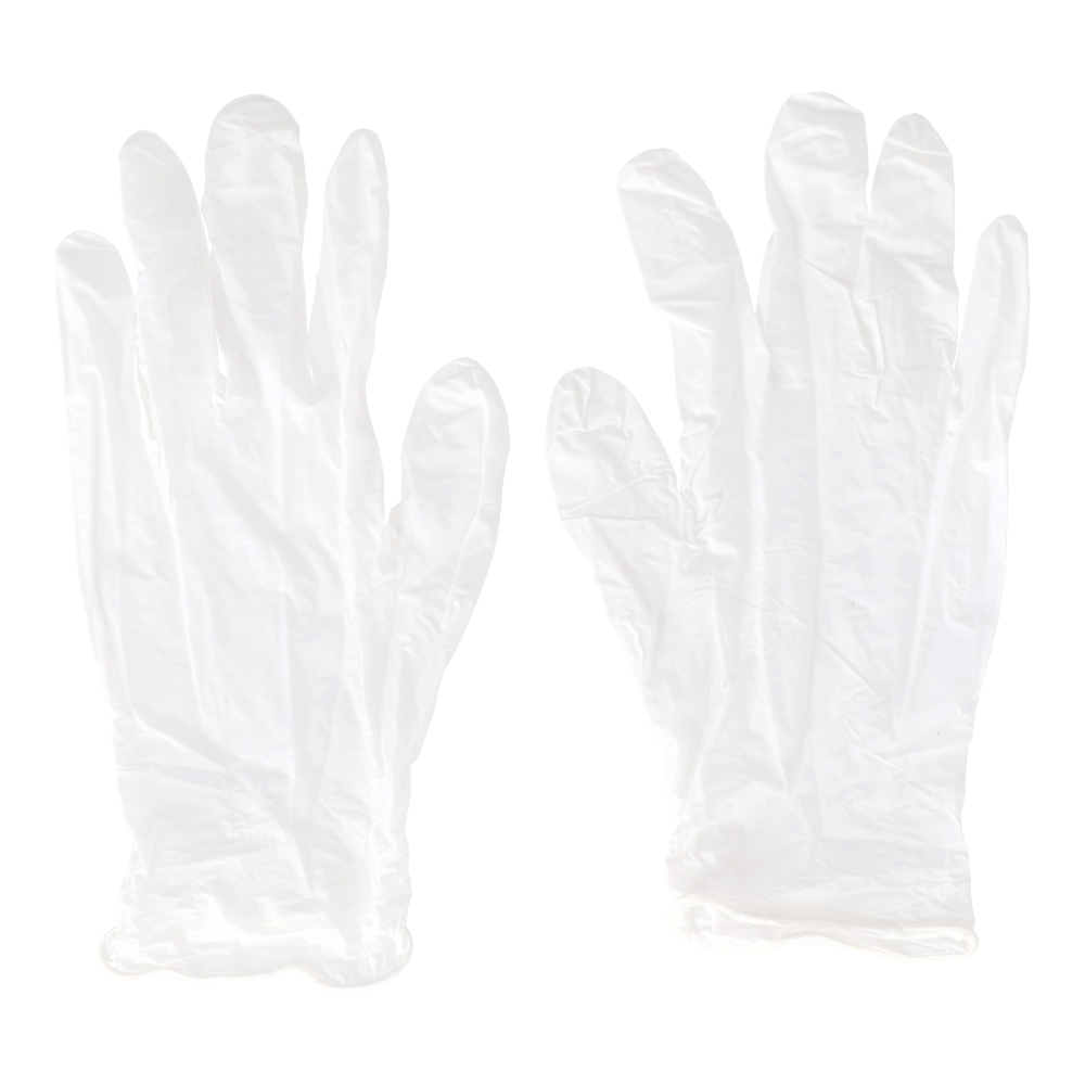 LIFELEX　介護用ニトリル手袋Ｍ　１００枚入り　ＷＨパウダー無し　食品対応 M