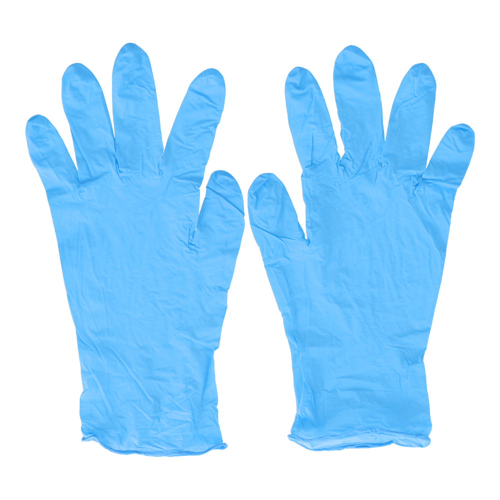LIFELEX　ニトリル手袋Ｓ　１００枚入りＢＬ　ＢＬ　パウダー無し　食品対応 ブルー S
