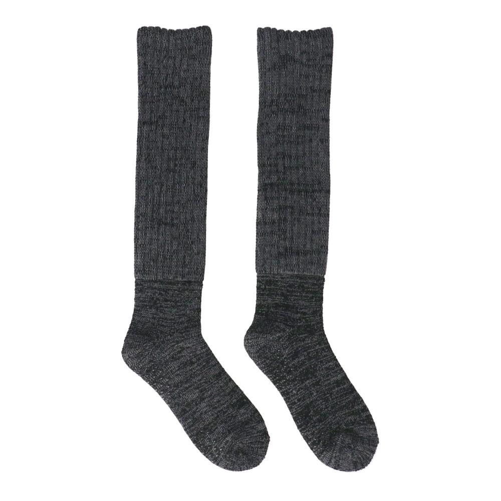 LIFELEX　あったかハイソックス　紳士　チャコール チャコール