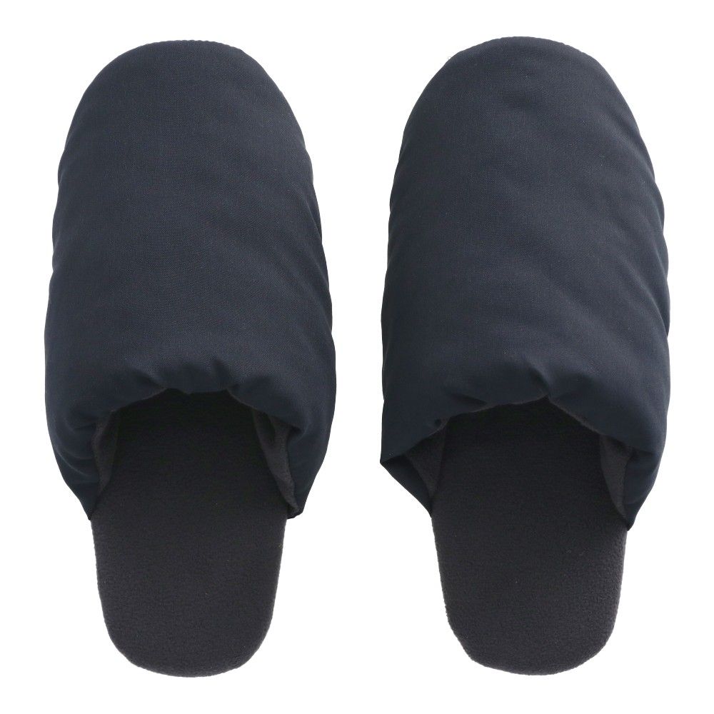 LIFELEX　ルームシューズ　ふわふわスリッパ中綿入り　ネイビーＭ ネイビーＭ