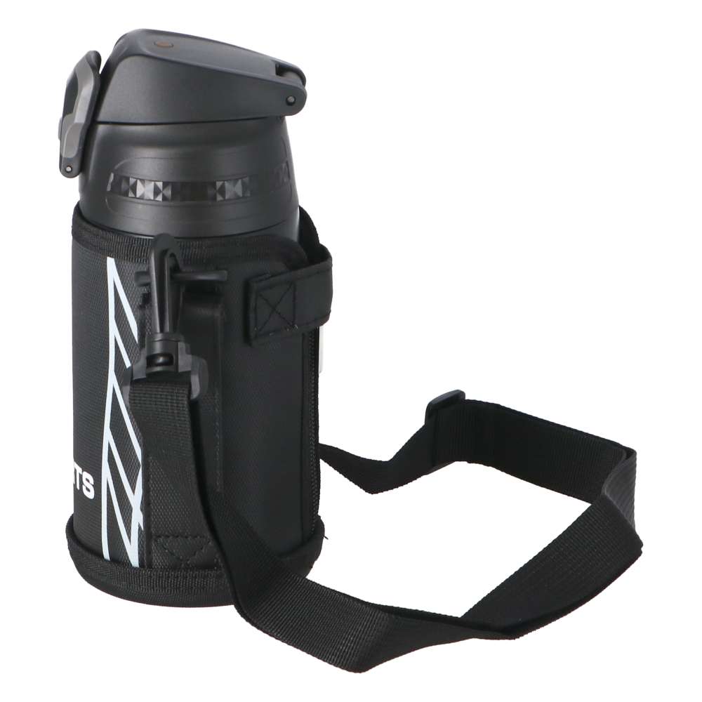 LIFELEX　スポーツボトル　６００ｍｌ　カバー付き　ブラック　ＳＢ６００－ＢＫ 600ｍｌ