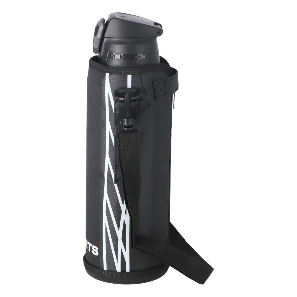 LIFELEX　スポーツボトル　２０００ｍｌ　カバー付き　ブラック　ＳＢ２０００－ＢＫ 2000ｍｌ