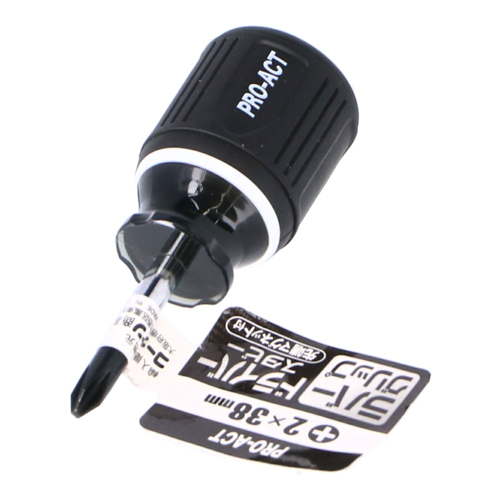 PROACT スタビラバーグリップ ドライバー＋ＮＯ２×３８ｍｍ(《＋ＮＯ２×３８ｍｍ》): 工具|ホームセンターコーナンの通販サイト