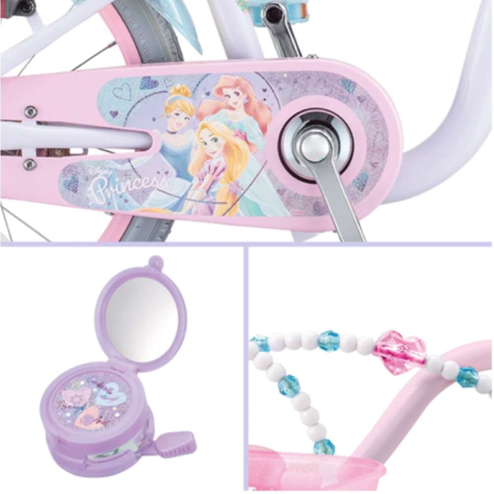 １６インチ　ゆめラブS１６　ジュニアサイクル　　ピンク 16インチ