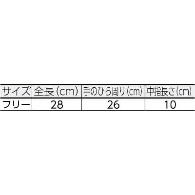 ■テイケン　耐冷手袋（簡易型）　CGM18 CGM18