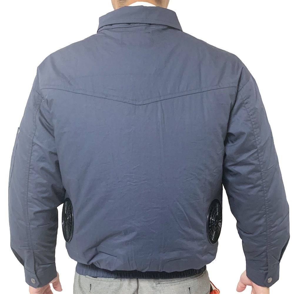 【アウトレット】PROACT 空調服　長袖ブルゾン　チャコール　Ｍ　【服のみ】【バッテリー・ファン・ケーブル別売り】 【服のみ】チャコール　Ｍ