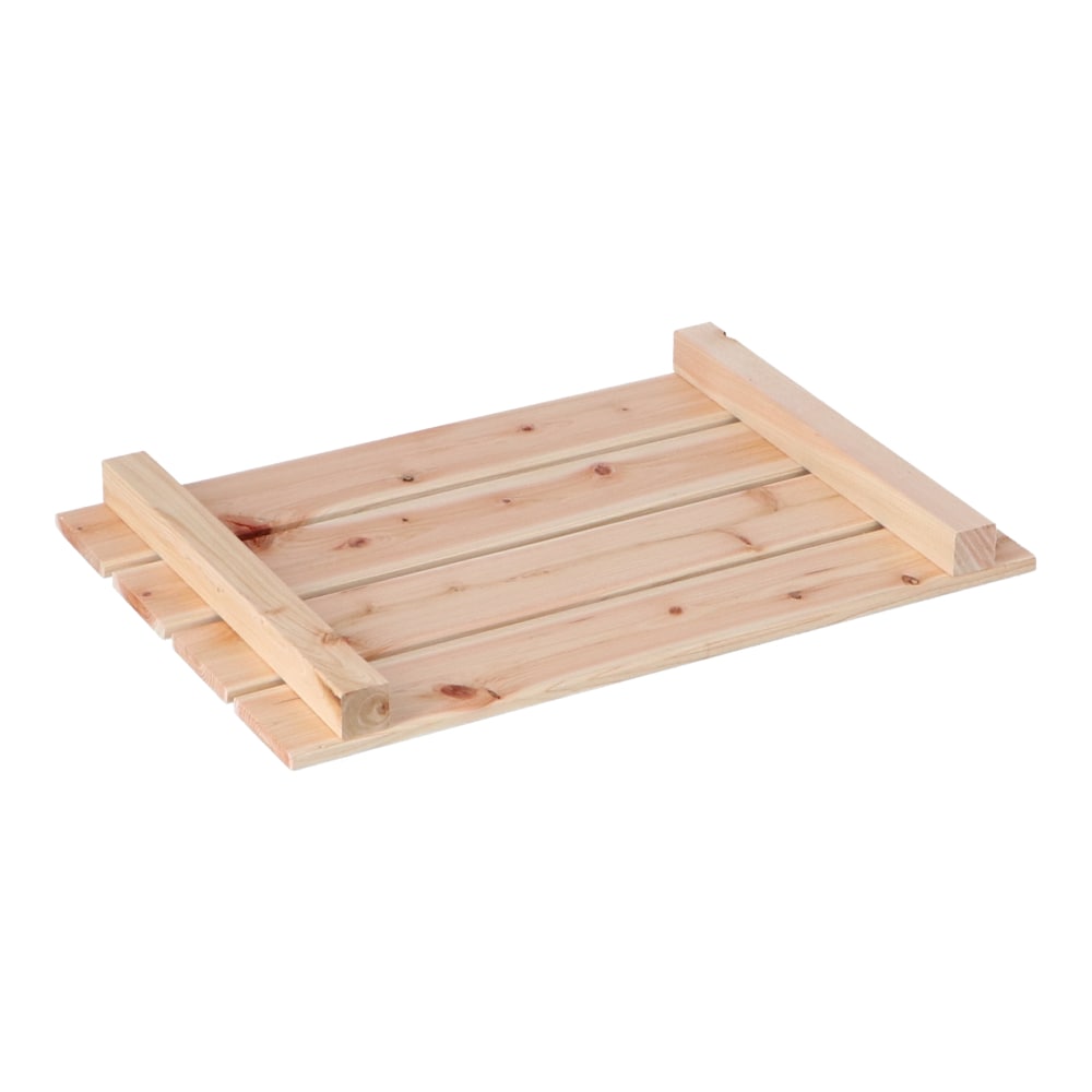 LIFELEX 桧ミニすのこ4枚打 約450×304×37mm ×10個セット 10個セット