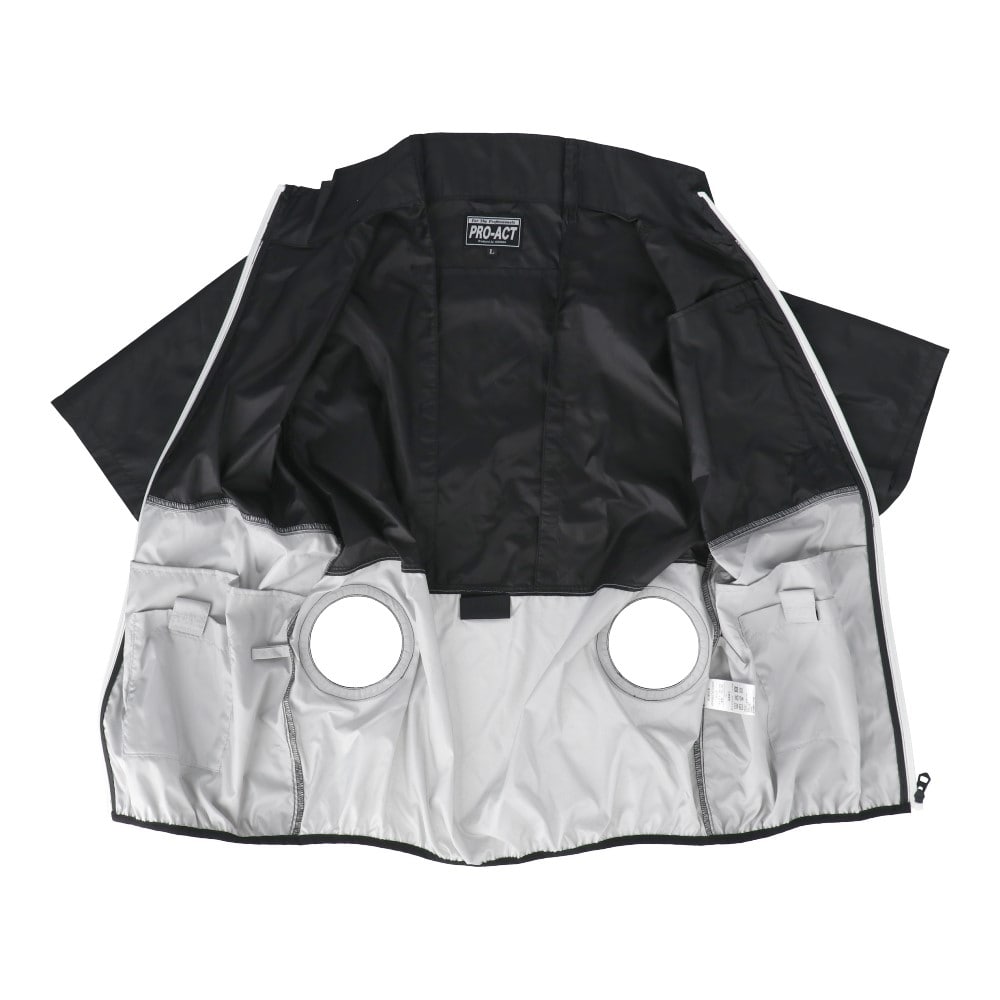 PROACT　ファン対応半袖ジャケット　グレー　Ｌ L