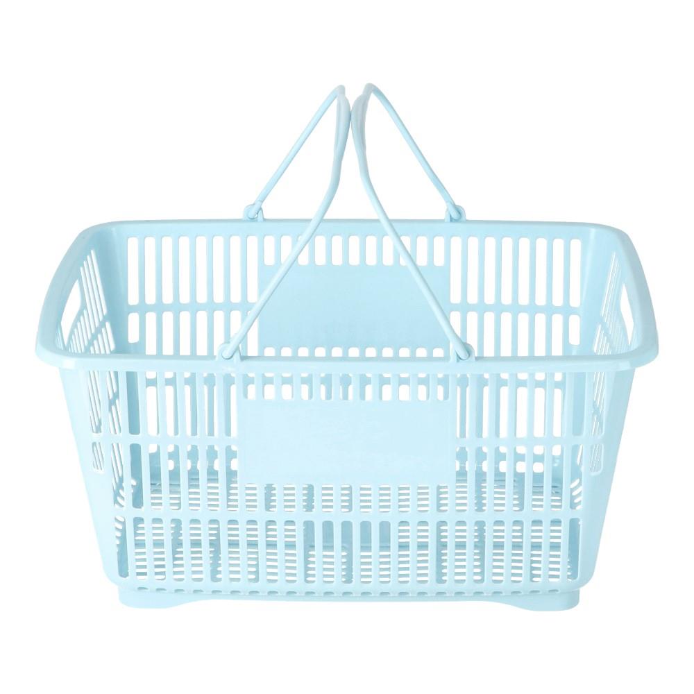 LIFELEX　買い物バスケット　ブルー ブルー 単品