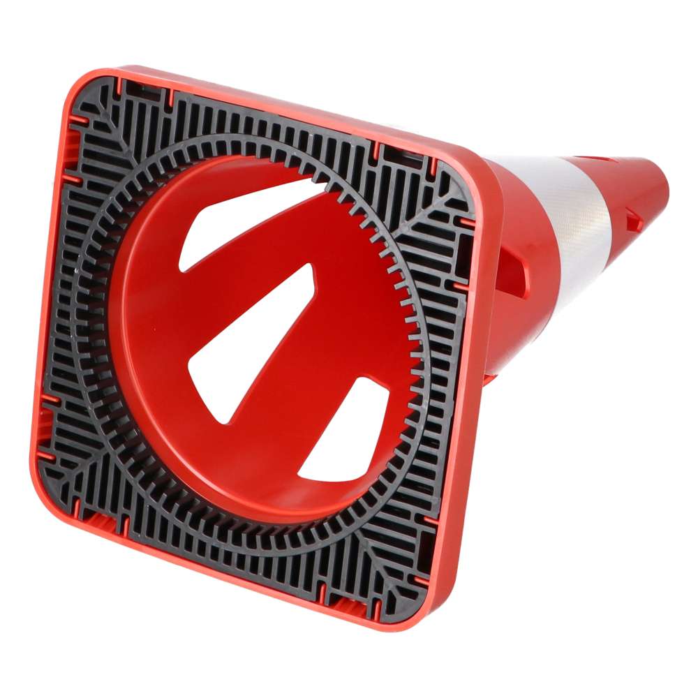 LIFELEX　中が見える重量コーン　赤／白