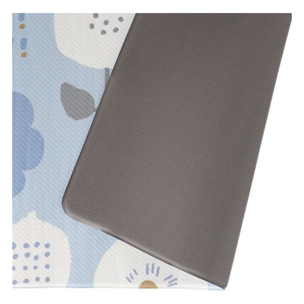 LIFELEX　拭けるＰＶＣトイレマット　ＳＬ２１－１３６６　フラワーＧＹ フラワーＧＹ